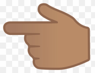 Backhand Index Pointing Left Emoji - Backhand Index Pointing Left Medium Dark Skin Tone,Horns Down Emoji
