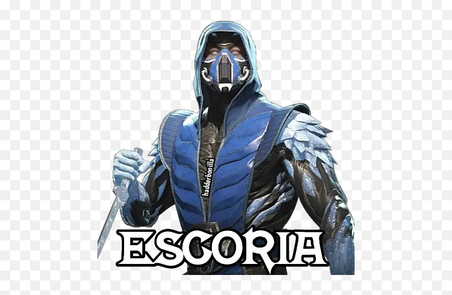 Mortal Kombat X Stickers For Whatsapp - Injustice 2 Subzero Render Emoji,Mortal.combat Emojis