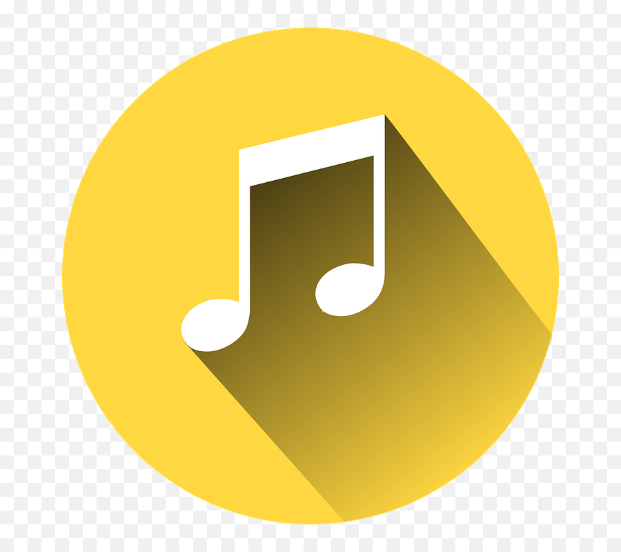 Music Note - Music Round Icon Png Emoji,Misical Note Emoticon