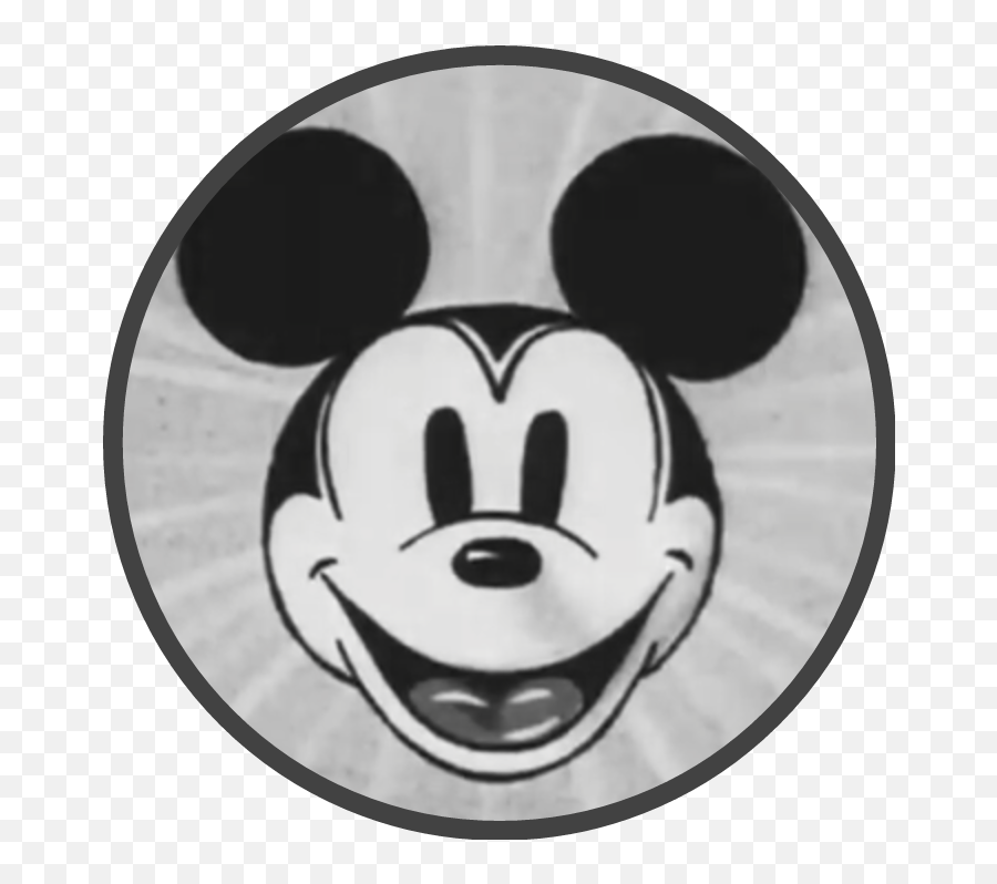 Mickey Old Skin For Senpaio Sticker By Jrel Crak - Old Mickey Mouse 1900 Emoji,Can Use Steam Emoticons If Sold