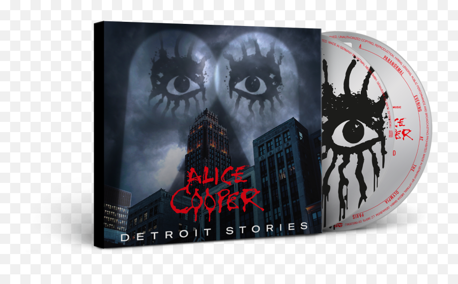 Alice Cooper - Detroit Stories Cddvd U2013 Good Records To Go Emoji,Alice Emotion Cd