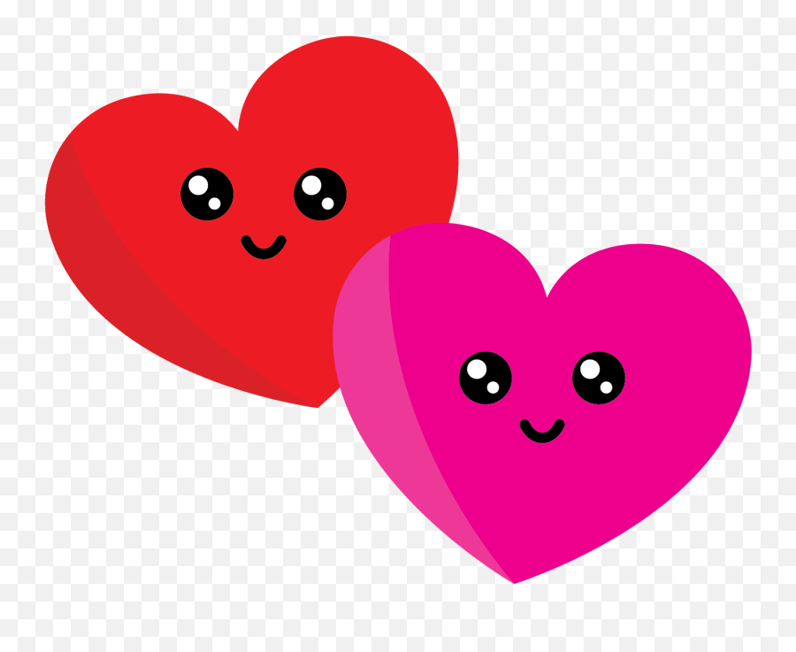 Kawaii Valentine Illustration - 008 Graphic By Emoji,Kawaii Character Emotions