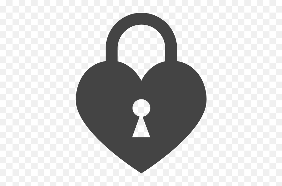 Lock Heart Icon Myiconfinder Emoji,Facbook Football Emoticon