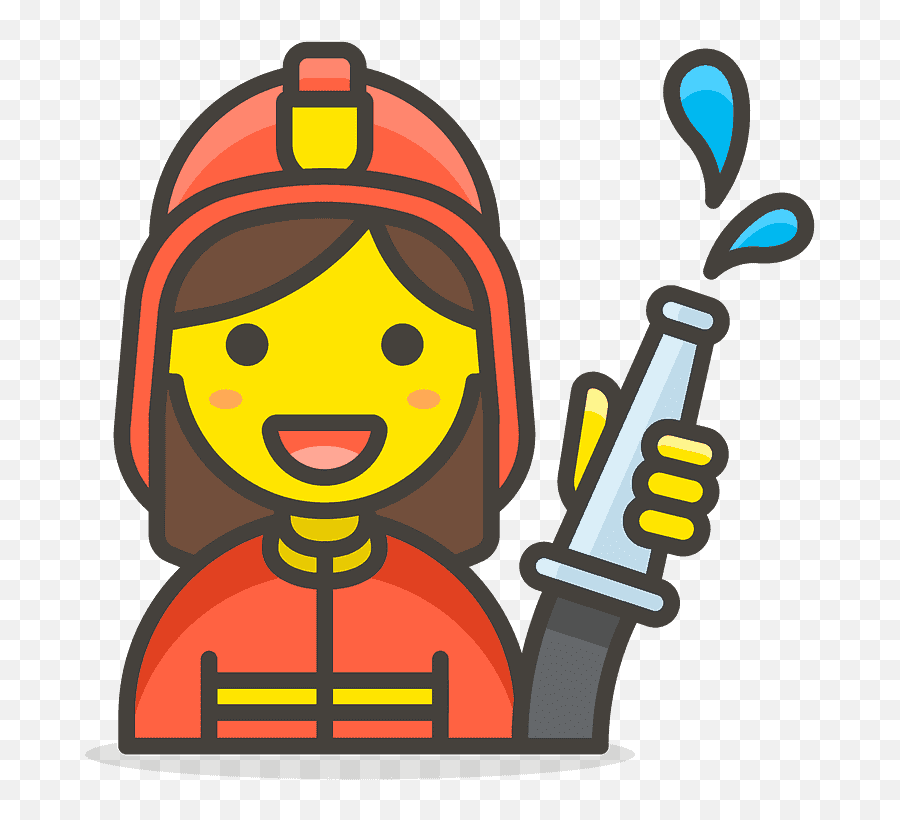 Firefighter Woman Icon - Free Download On Iconfinder Emoji,Woman Bowing Emoji