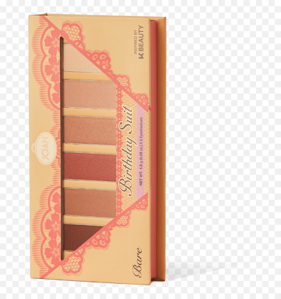 Joah Birthday Suit Eyeshadow Palette - Bare Emoji,Blsuhing Emotion