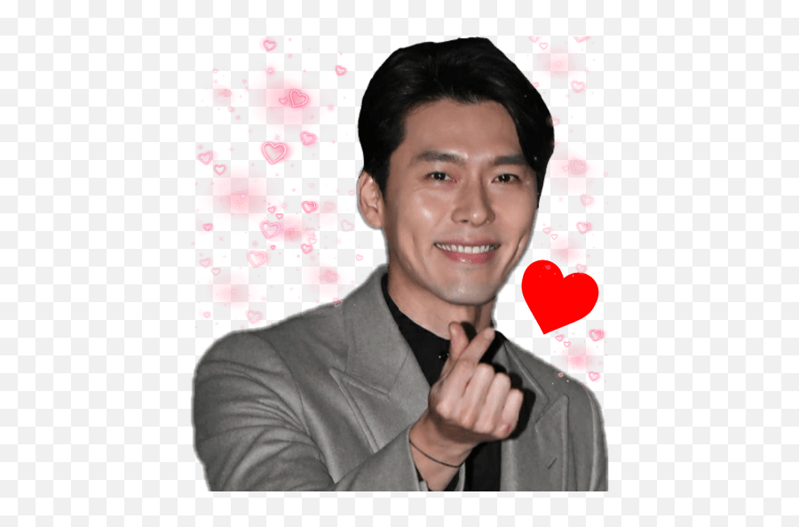 Hyun Bin Sticker Pack 1 Emoji,Emoji For Bin