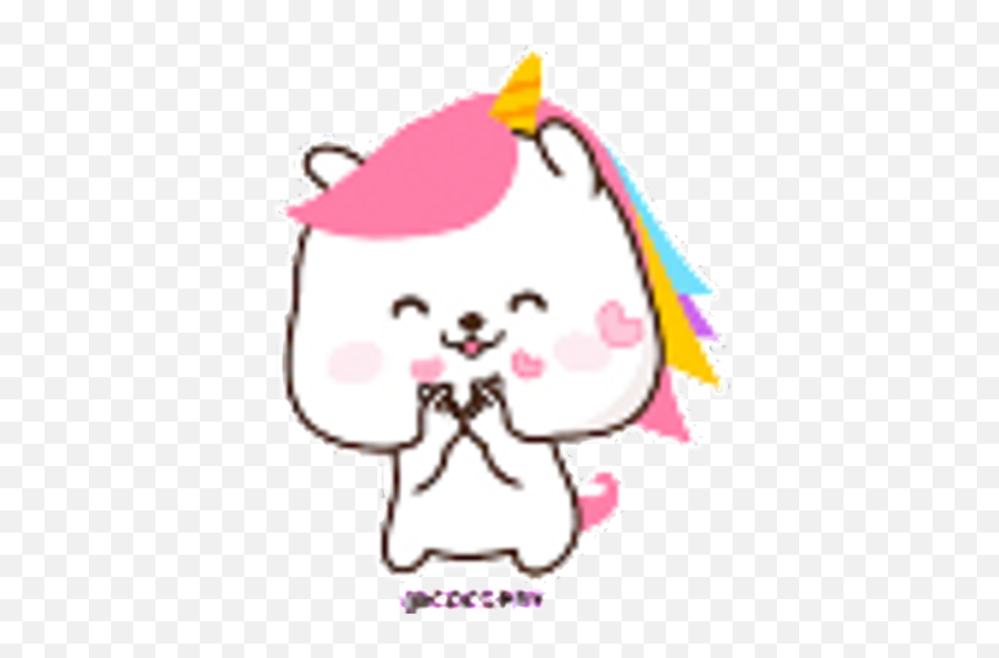 Sticker Maker - Cute Unicornmov Emoji,Unicorn Emoticon