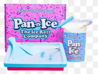 Rolled Ice Cream Starter Pack Make Ice Rolls At Home Pan Emoji,Emoji Pann