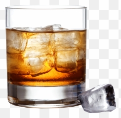Free Glass Of Whiskey Png Download - Whiskey Glass With Ice Emoji,Whiskey Glass Emoji