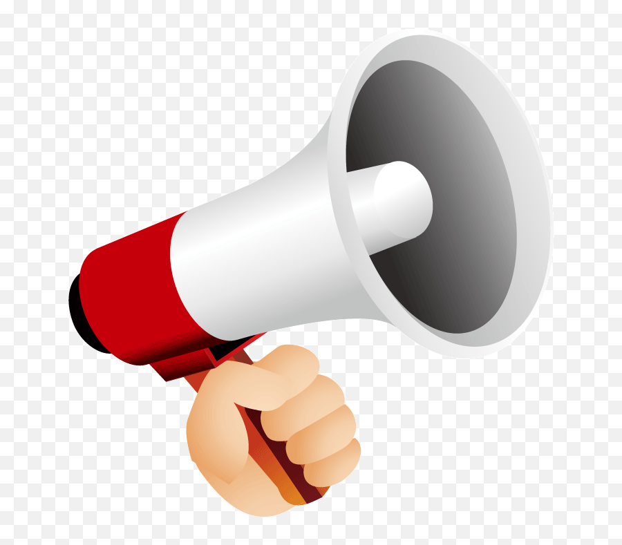Loudspeaker Icon Red Speaker - Loud Speaker Clipart Png Emoji,Megaphone Emoji