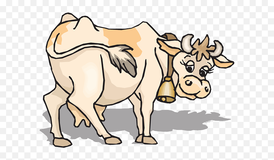 Cow Cartoon - Easy The Cow Essay Emoji,Holy Cow Emoji