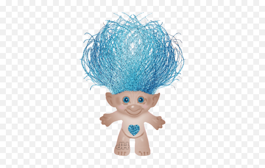 Top Troll Lololol Stickers For Android - Troll Doll Gif Transparent Emoji,Troll Doll Emoji