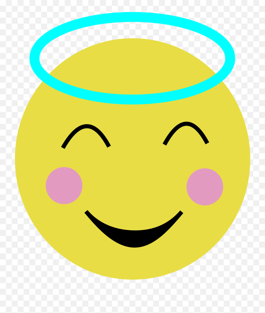 Download Cut Files Angel Emoji - Happy,Angel Emoji Png