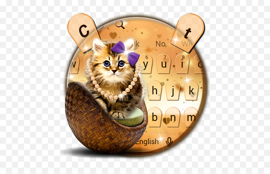 Cute Kitty Cat Keyboard Theme - Cat Supply Emoji,Cat Emojis For Android