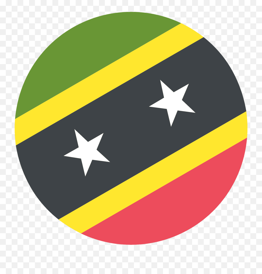 St - Horizontal Emoji,St Kitts Flag Emoji