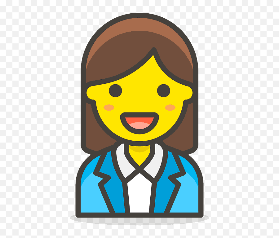 Woman Office Worker Emoji Clipart - Hd Health Workers Png,Manager Emoji