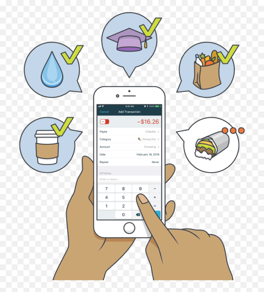 Ultimate Get Started Guide You Need A Budget - Smart Device Emoji,Spending Money Emoji