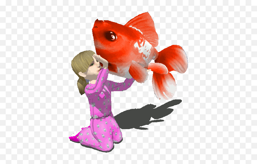 Top Each Talkative Goldfish Stickers - Weird Transparent Gifs Emoji,Gold Fish Emoji