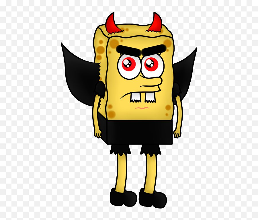 Download Devil Spongebob 2016 - Cartoon Full Size Png Spongebob Devil Transparent Emoji,Spongebob Emoji Download