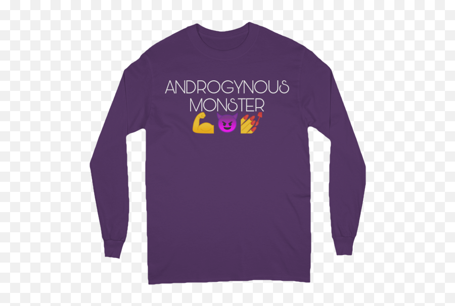 Am - Emoji Design Long Sleeve,Emoji Long Sleeve Shirt