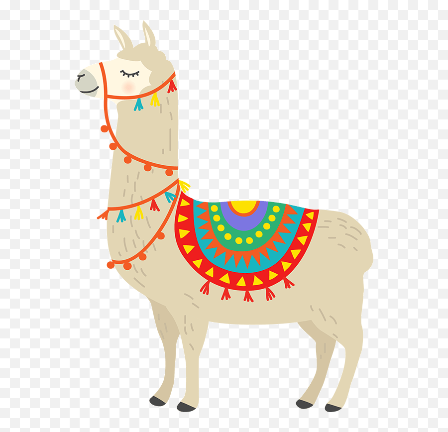 Cartoon Llamas Clipart - Full Size Clipart 5445678 Cartoon Llamas Emoji,Fortnite Llama Emoji