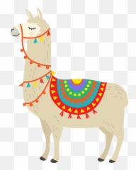 Cartoon Llamas Clipart - Full Size Clipart 5445678 Cartoon Llamas Emoji,Fortnite Llama Emoji