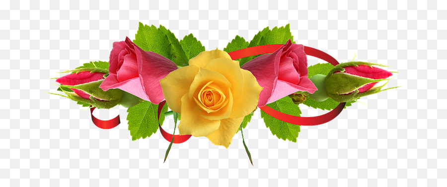 Free Yellow Rose Rose Illustrations - Rose Flower Png Background Emoji,Blue Emotion Rose