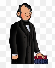Abraham Lincoln Hat Clipart - Abraham Lincoln Clip Art Emoji,Abe Lincoln Emoji