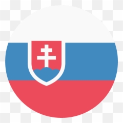 Slovakia Flag Emoji Clipart - Slovakia Icon,Slovakia Flag Emoji