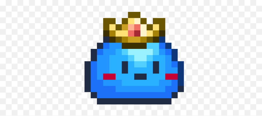 Other - Prince Slime Terraria Emoji,Vampire Happy Halloween Emoticon