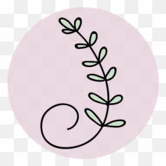 Flower Highlight Leaf Spring Garden - Decorative Emoji,Herbs Emoticon Text.