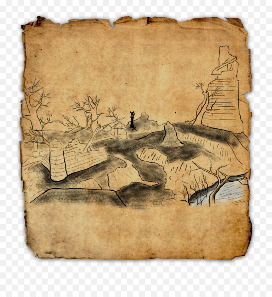 Glenumbra Ce Treasure Map - Blackwood Treasure Map V Locations Emoji,Orc Emoticon Elder Scrolls