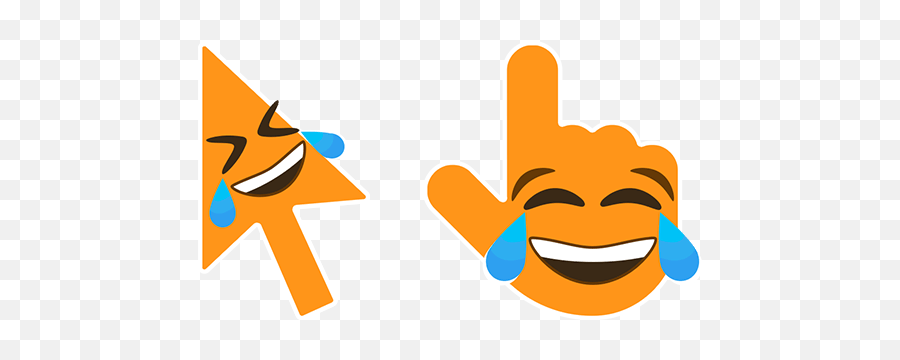 Cursoji - Tears Of Joy Cursor U2013 Custom Cursor Browser Extension Emoji,Crying Tears Of Joy Emoji