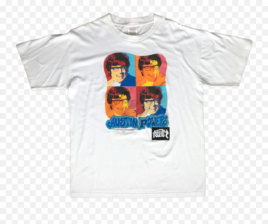 Vintage 1999 Austin Powers Vintage T - Shirt Fictional Character Emoji,Austin Powers Emoticons