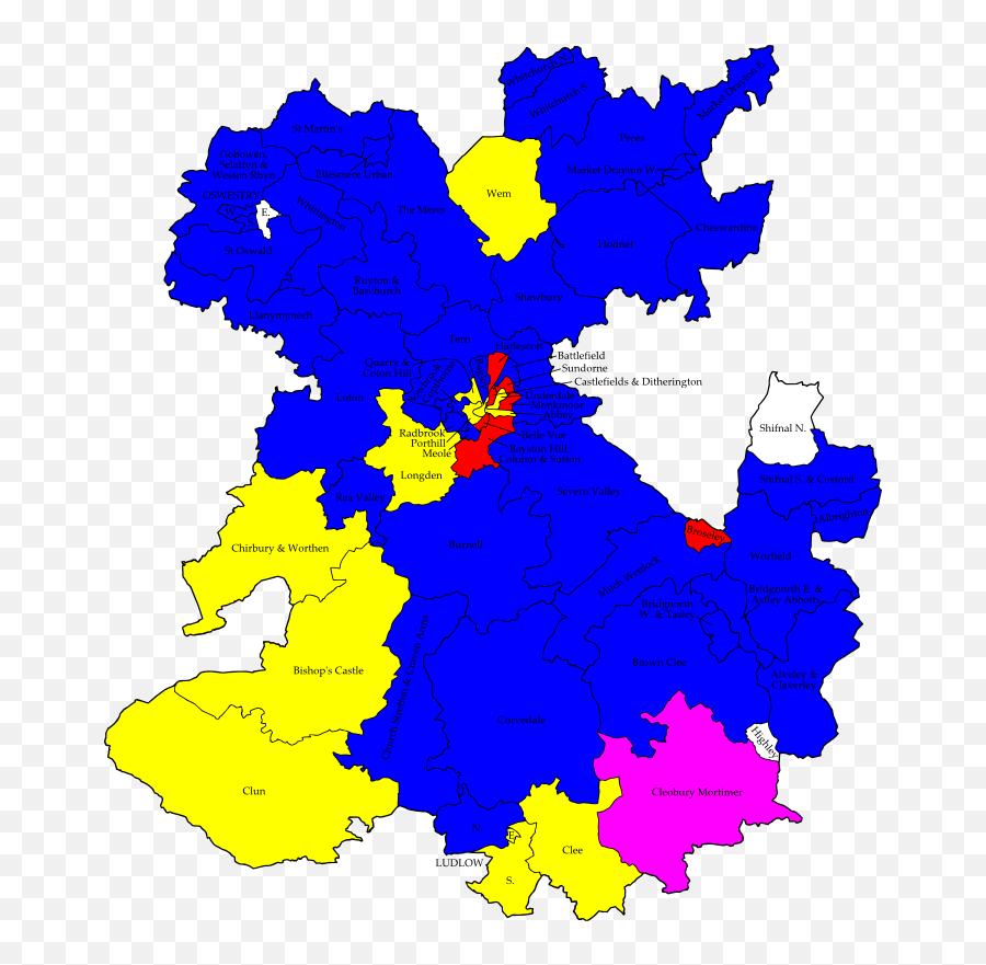 Council By - Shropshire Electoral Ward Map Emoji,Discord Emojis Chris Hansen