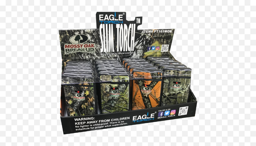 Mossy Oak Obsession Eagle Single Torch Lighter 20pc - Eagle Torch Mossy Oak Emoji,Emoji Substitutions For Pc