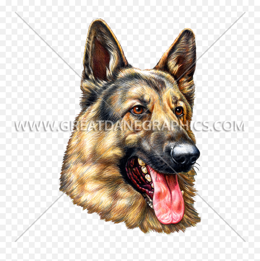 German Shepherd Face - German Shepard Dog Face Emoji,German Shepherd Emoticon