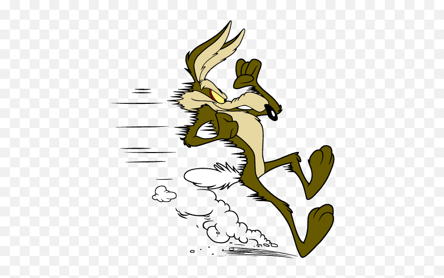 Looney Tunes - Wile E Coyote Sticker Emoji,Roadrunner Emoticon