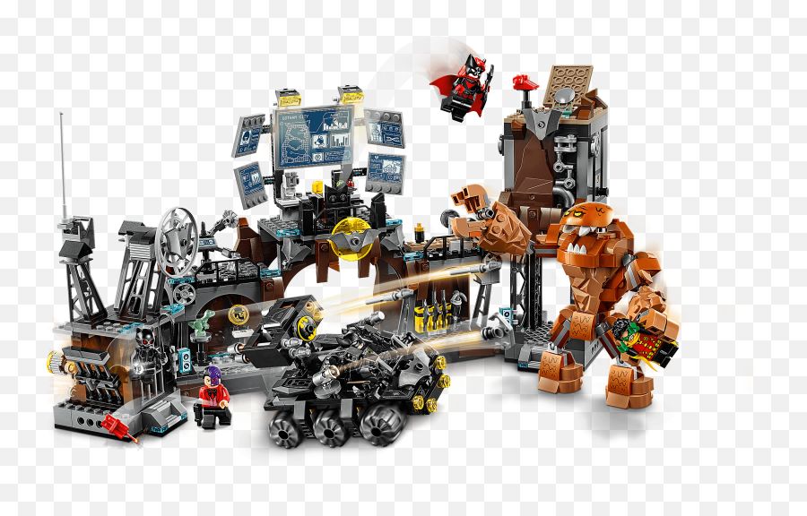 Lego Super Heroes Batcave Clayface Invasion 76122 Batman Dc Toy Building Kit - Lego Batman 76122 Batcave Clayface Invasion Emoji,Lego Batman One Emotion