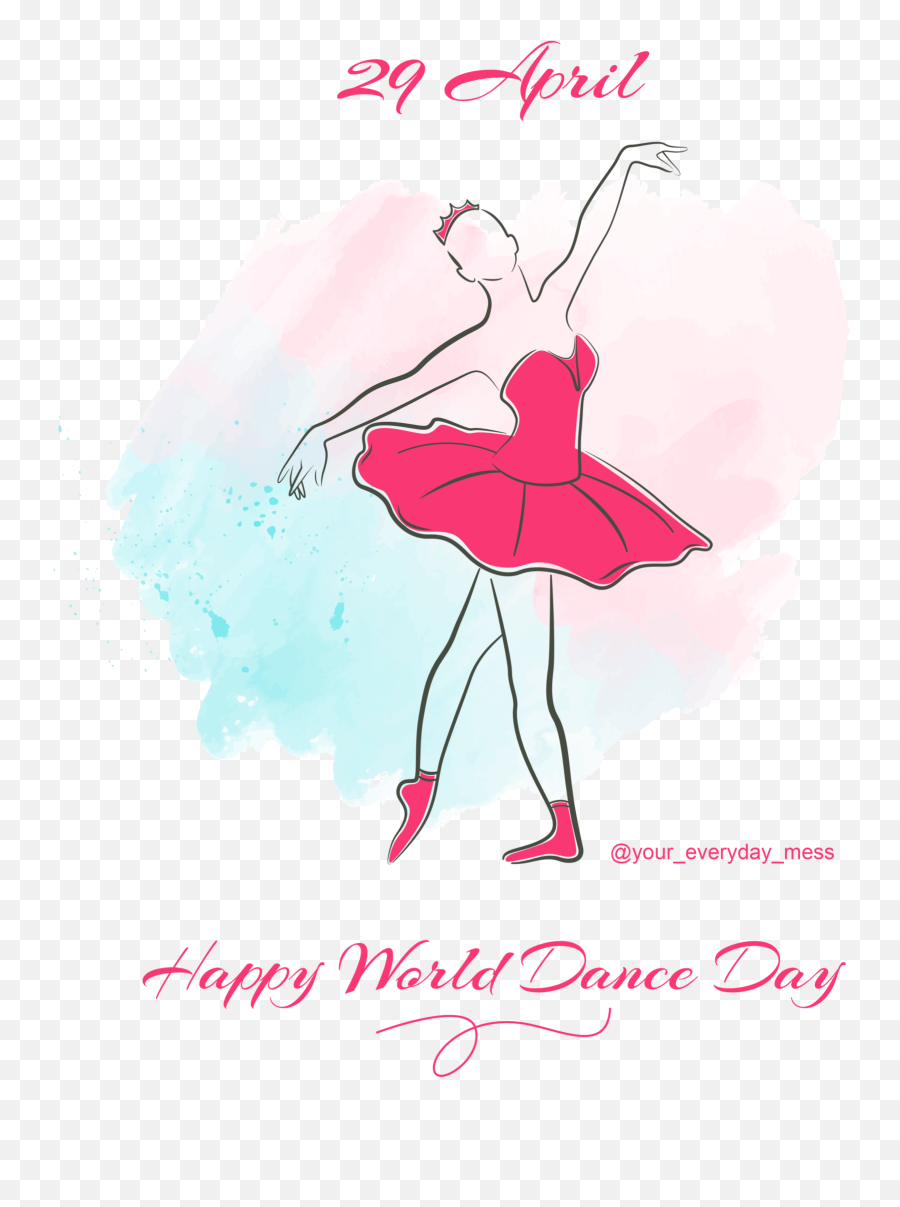 Happy World Dance Day - Dance Skirt Emoji,Dancing To Emotion