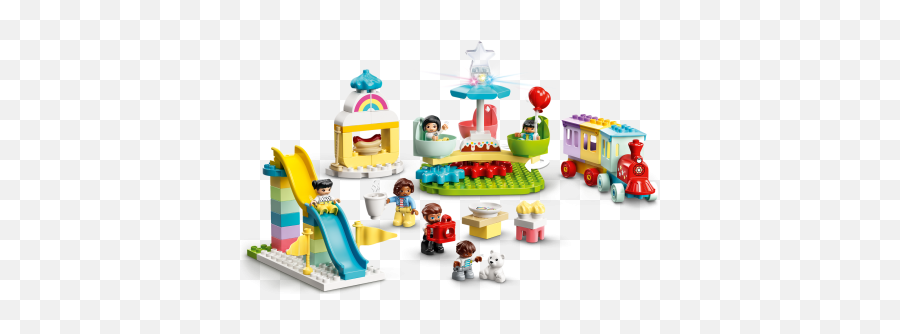 Lego Duplo Amusement Park 10956 - Amusement Park From Lego Emoji,Drawing Emotions On Duplos