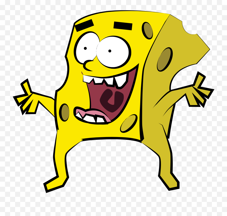 Big Image - Silly Sponge Clipart Full Size Clipart Emoji,Sponge Emoticon