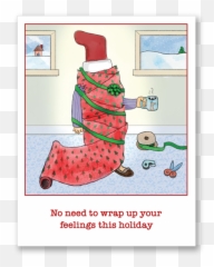 Wrapping Up Your Holiday Feelings - Picture Frame Emoji,6 Of Emotions Card
