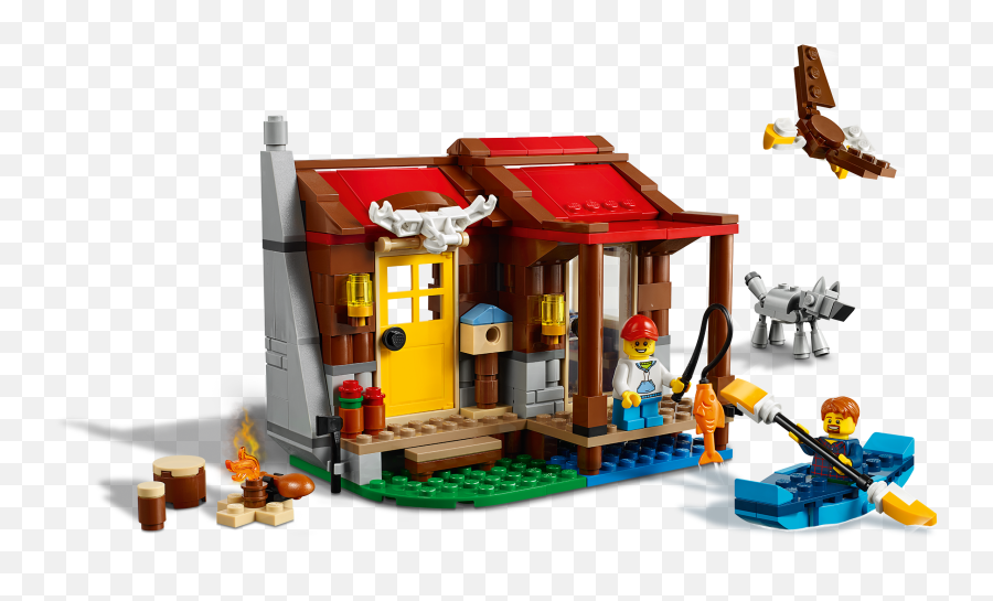 Lego Creator Outback Cabin 31098 Toy - Lego Creator 31098 Emoji,Lego Emotions Hungry