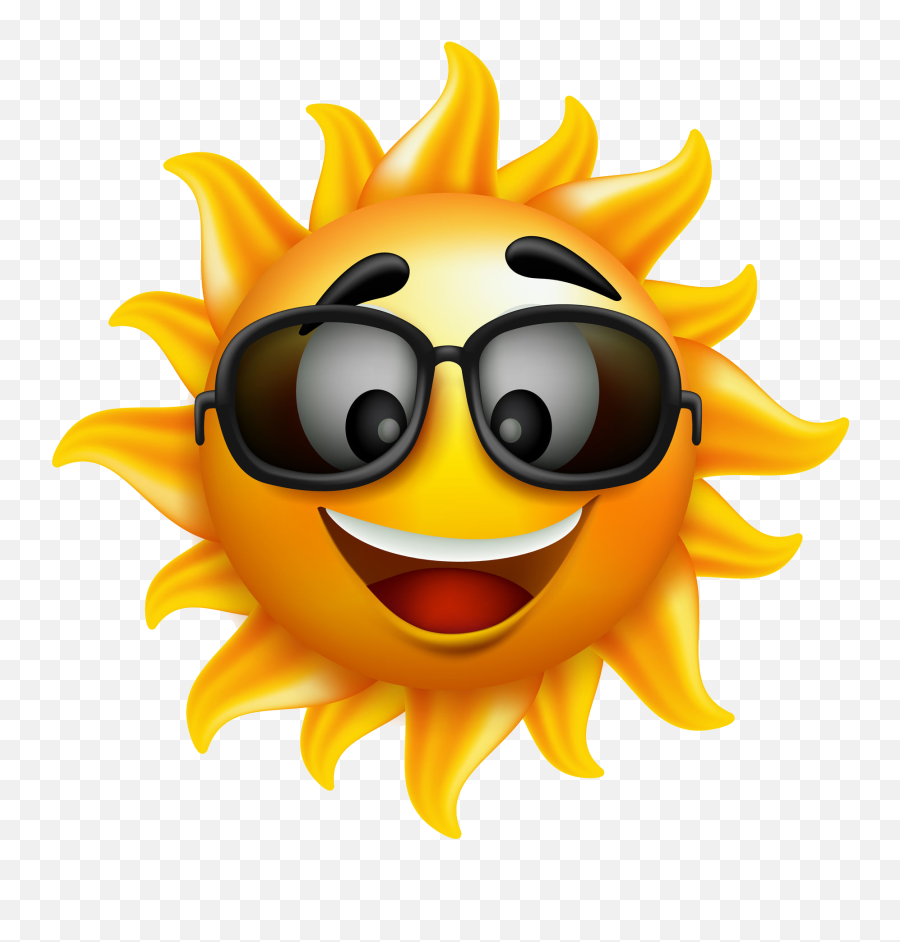Ville De Kirkland - Day Camps Clipart Summer Sun Emoji,Emoticon Offence