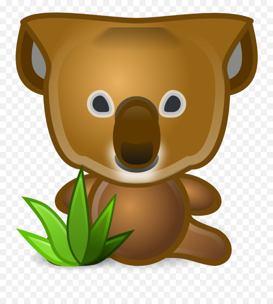 File - Koala Svg Koala Clipart Full Size Clipart Clip Art Emoji,Koala Bear Emoji