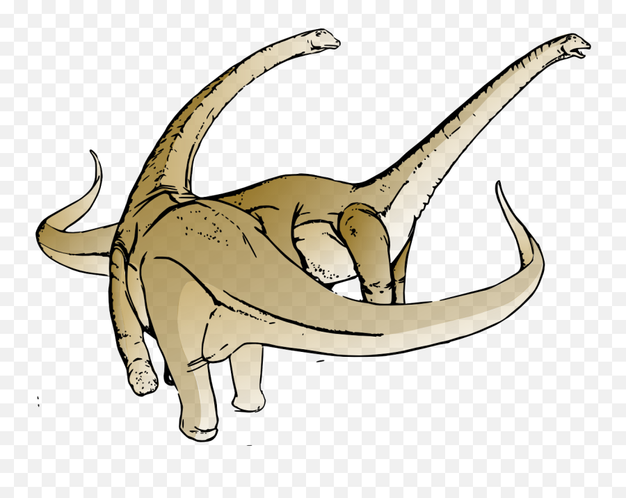 Dinosaur Clip Art Clipart - Dinosaur Long Neck Drawing Svg Emoji,Dinosaur Emojis Png
