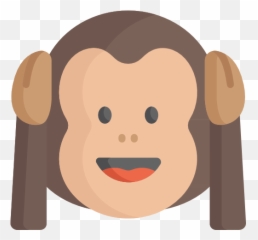 Monkey - Happy Emoji,Monkey Emoticon Png