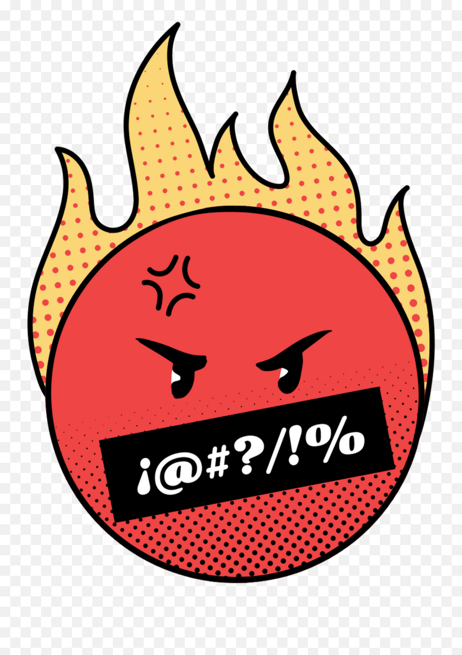 Angry Flaming Emoji - Transparent Png U0026 Svg Vector File Emoji Enojads,Flame Emoji