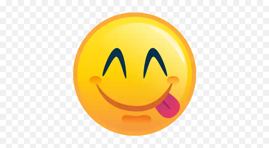 Smiley Emoji Stickers For Whatsapp,What's The Yummy Emoticon